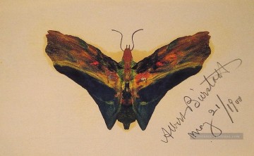 Papillon v2 luminisme Albert Bierstadt Peinture à l'huile
